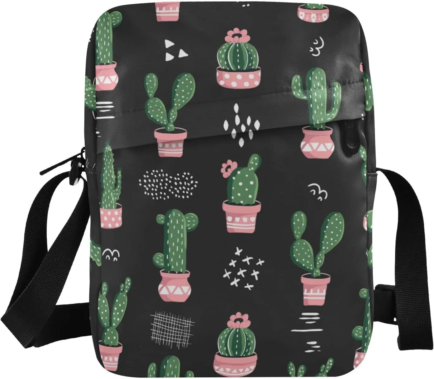 Poeticcity Crossbody Phone Bag, Small Messenger Shoulder Bag, Cash Handbag Wallet Purse
