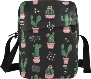 Poeticcity Crossbody Phone Bag, Small Messenger Shoulder Bag, Cash Handbag Wallet Purse