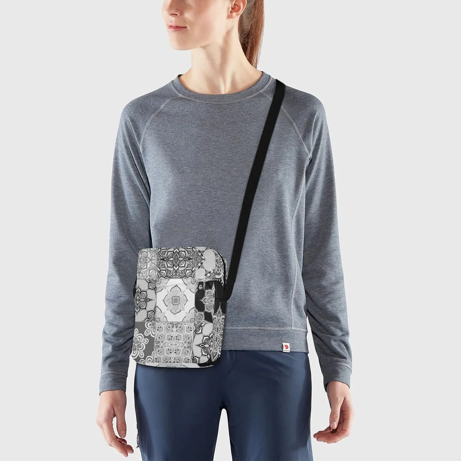 Poeticcity Crossbody Phone Bag, Small Messenger Shoulder Bag, Cash Handbag Wallet Purse
