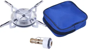 Portable Bbq Grill Camping Stove Gas Burner Electronic Ignition Brass Connector Material Picnic Ready