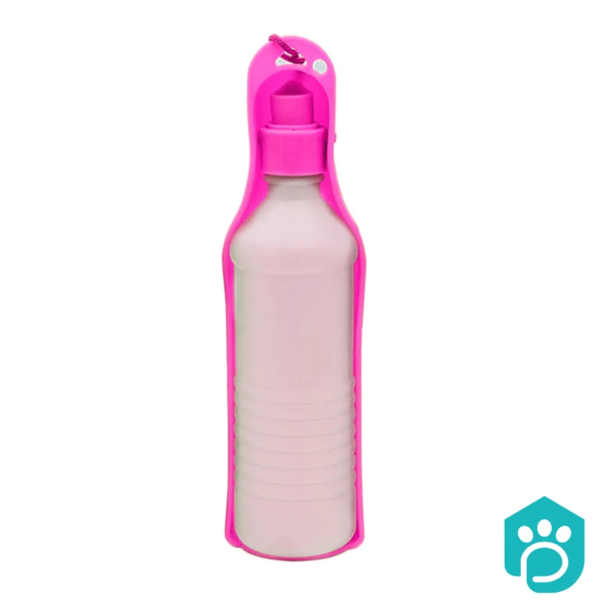 Portable Dog Water Bottle with Food Storage