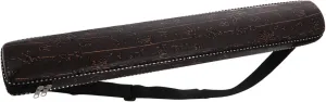 Portable Flute Case with Carrying Bag for Flutes and Clarinets Vertical Hard Shell Storage Case for Travel Musicians
