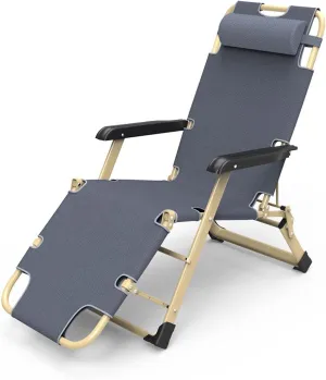 Portable Folding Adult Bed,Camping Cot Camping Cot for Adults, Patio Lounge Chair and Flat Folding Cot, Heavy Duty Sleeping Cots, Portable Adjustable Bed Outdoor, Recliner Chair Outdoor,