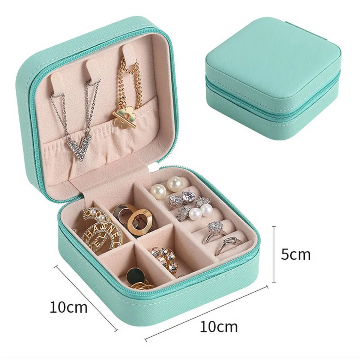 Portable Travel Jewelry Box