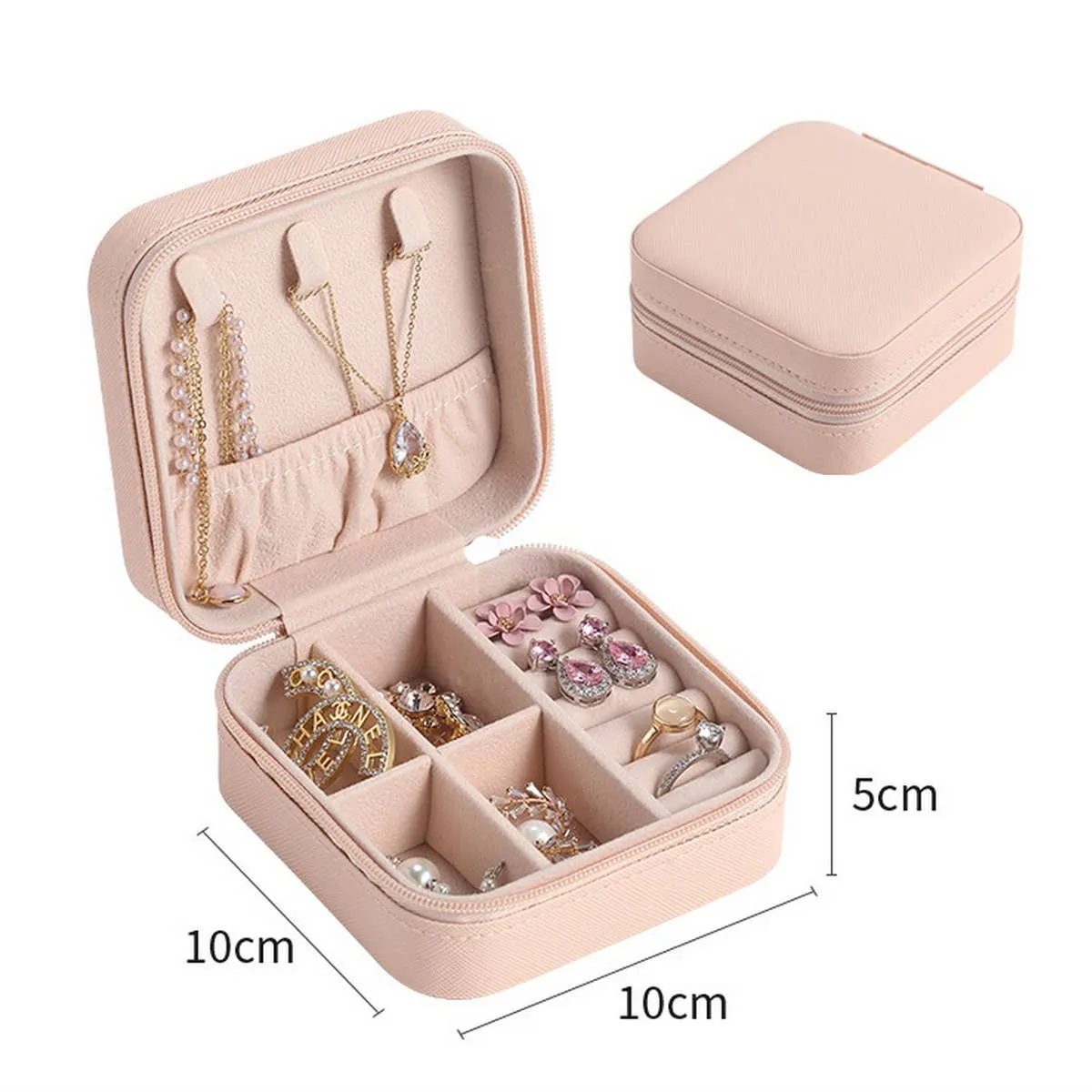Portable Travel Jewelry Box