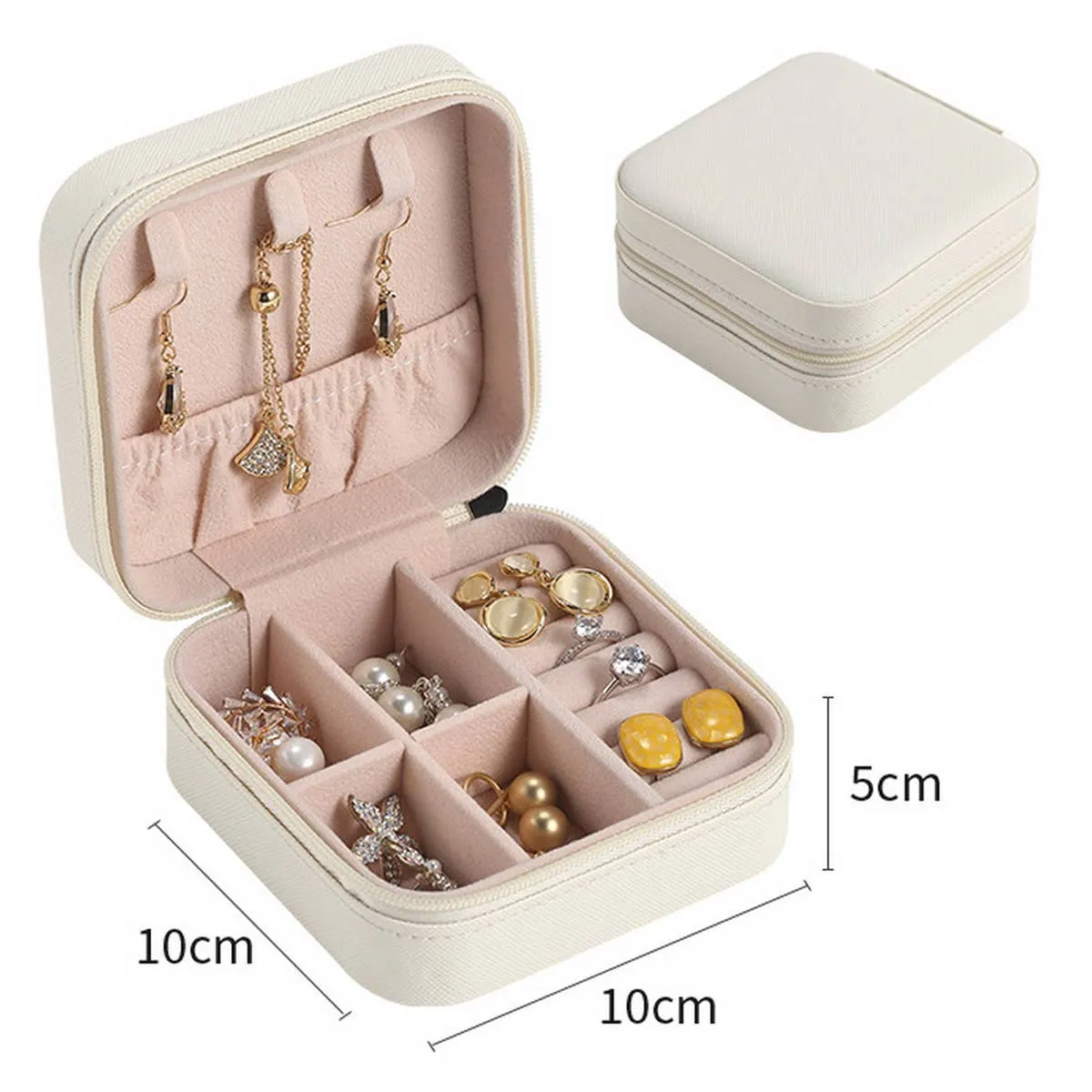 Portable Travel Jewelry Box