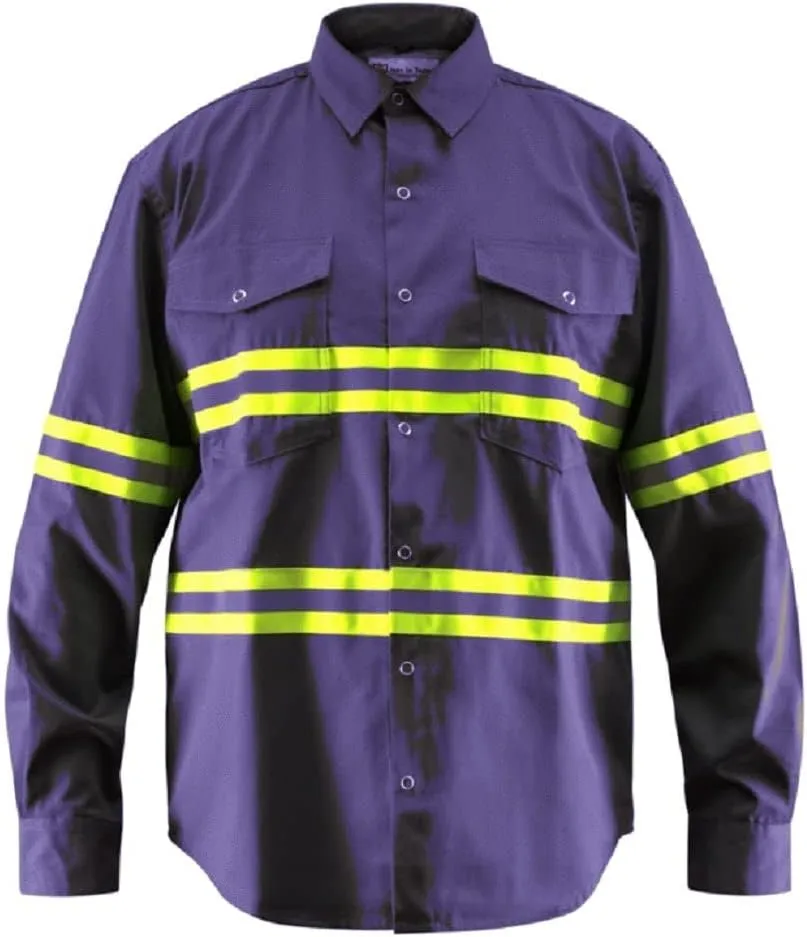 Premium High Visibility Safety Shirt - Full Sleeve