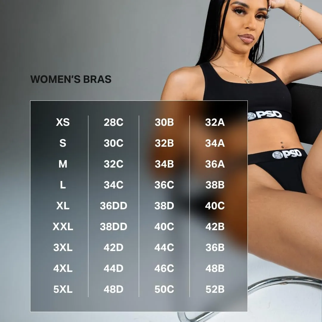 PSD Women's Animal Print Sports Bra - Racerback Sports Bras for Women with Breathable Microfiber Fabric