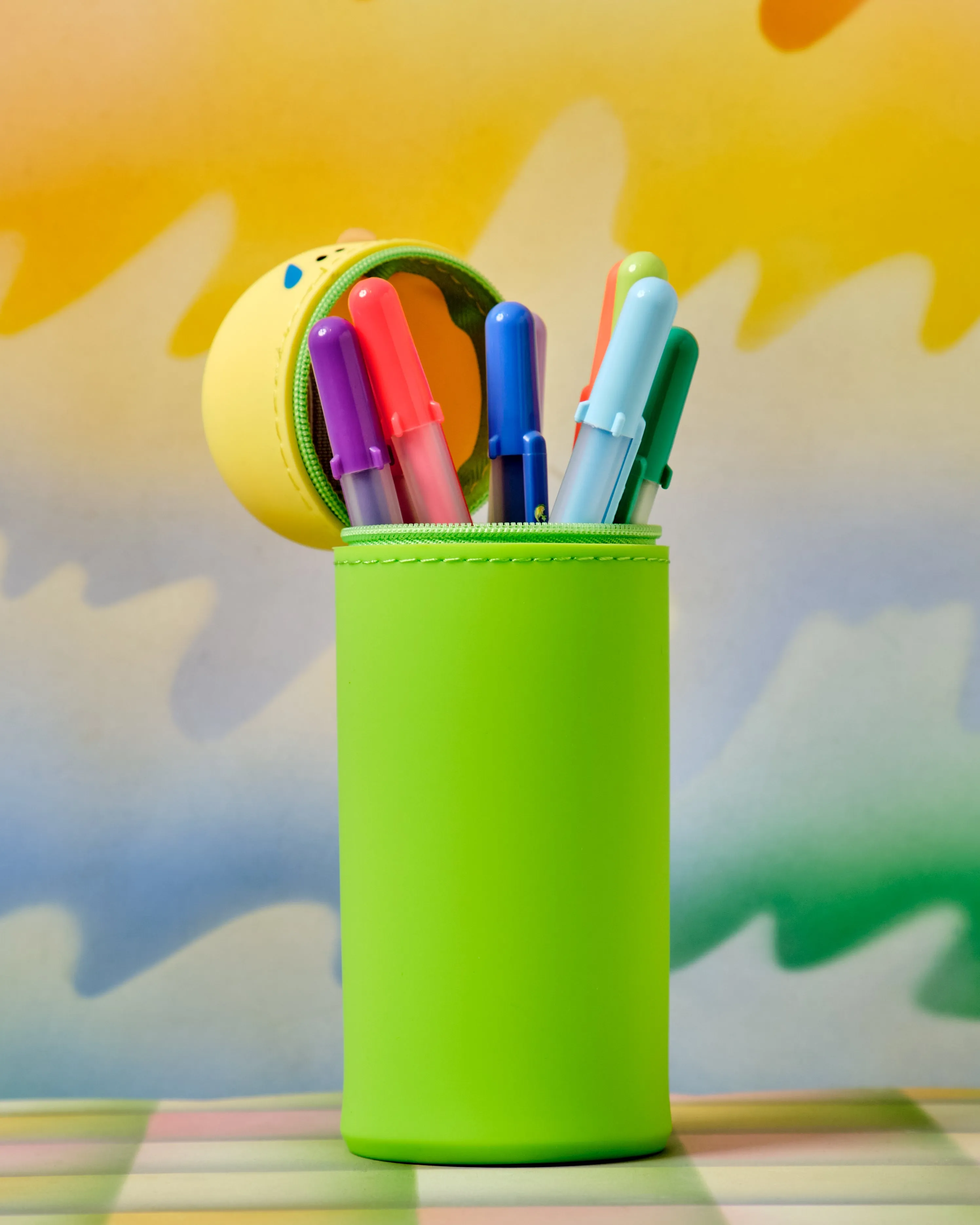 Punilabo Stand Up Pen Case - Parrot
