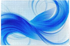 Puzzles for Adults 1000 Piece Blue Fish Tail Jigsaw Puzzles Kids Game Toys Gift Home Decor 202c2013