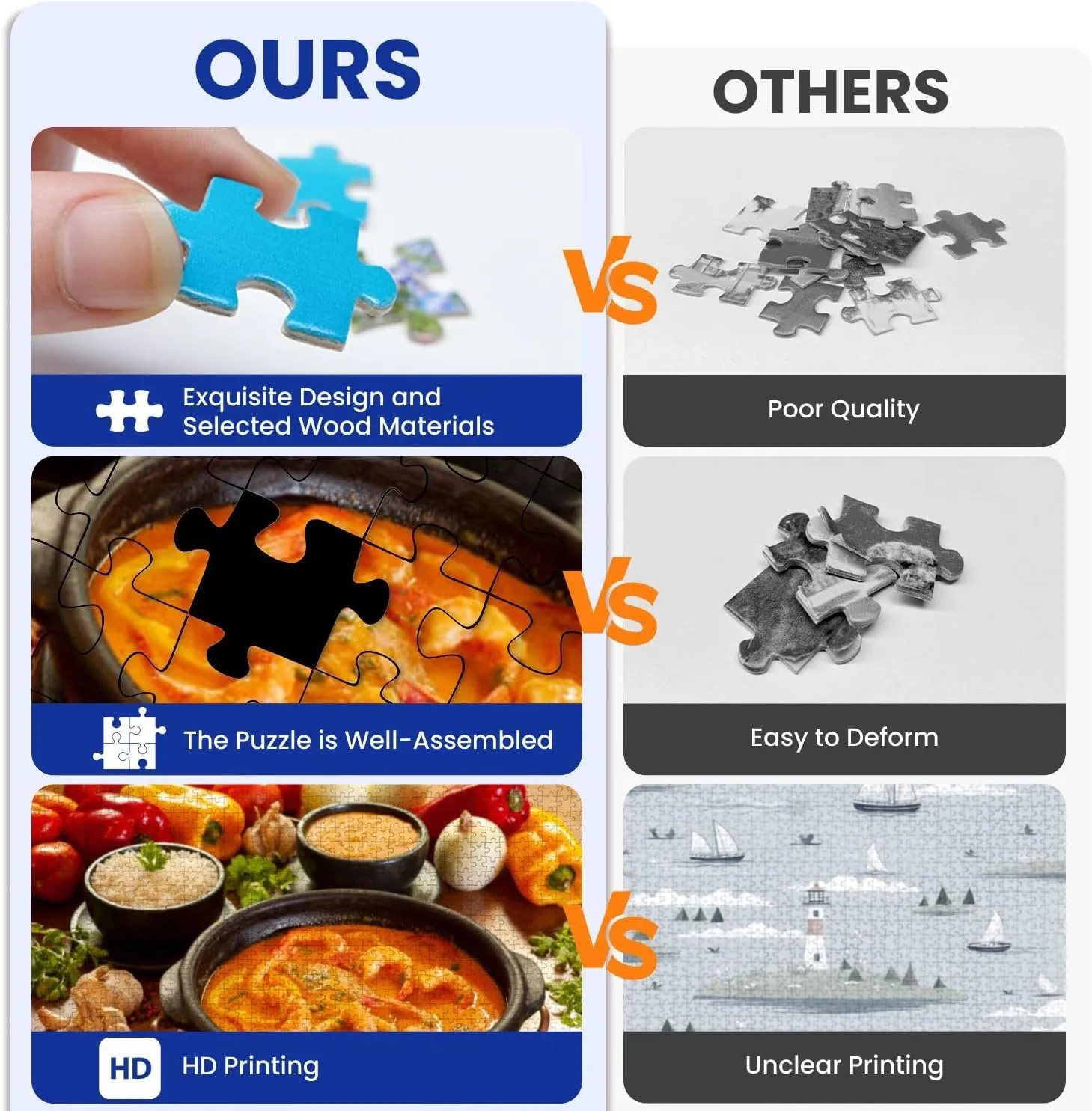Puzzles for Adults 1000 Pieces Fish Shrimp stew Usually Served Rice mush Traditional Dish Brazilian Wooden Jigsaw Puzzles Challenging Fun Educational Family Games Kid Toys Art Work Gift Home Decor