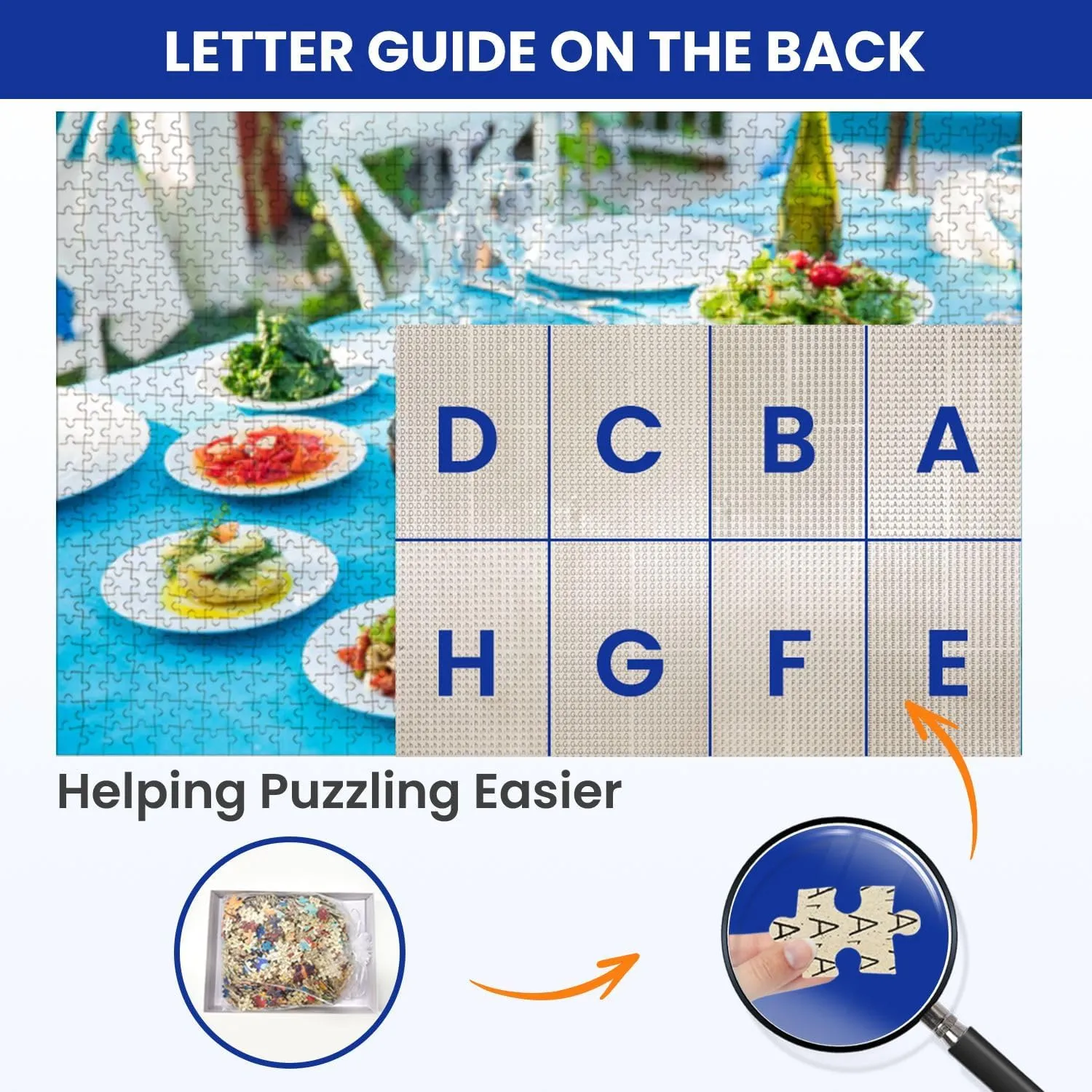Puzzles for Adults 1000 Pieces Shrimp Seafoods appetizers Salads Table Fish Restaurant Beach Wooden Jigsaw Puzzles Challenging Fun Educational Family Games Kid Toys Art Work Gift Home Decor