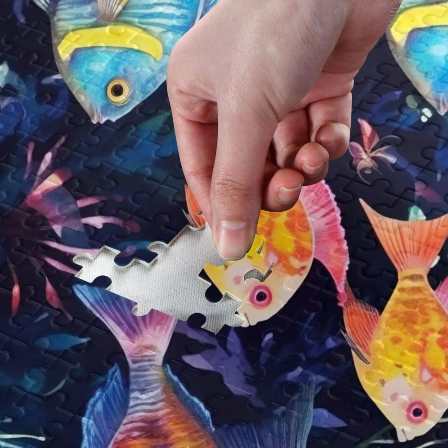 Puzzles for Adults 500 Piece Colorful Tropical Fish Jigsaw Puzzles Kids Toy Game Gift 202A2614