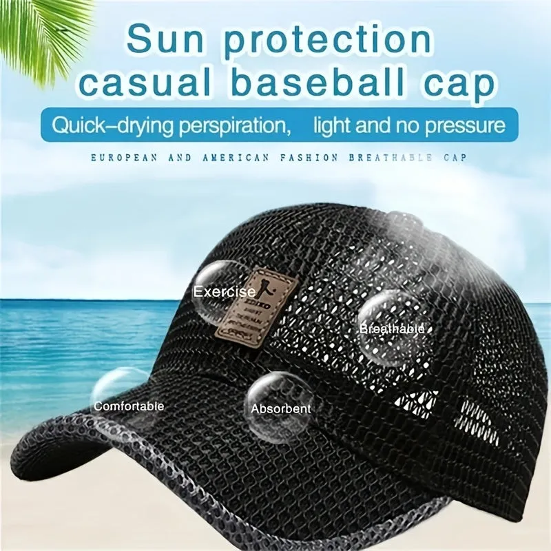Quick-Drying Breathable Sport Baseball Cap