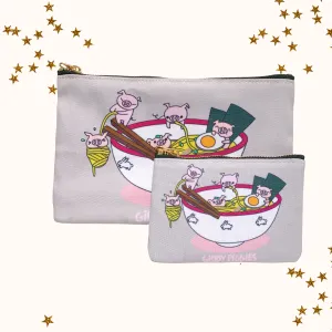 Ramen Zipper Pouches