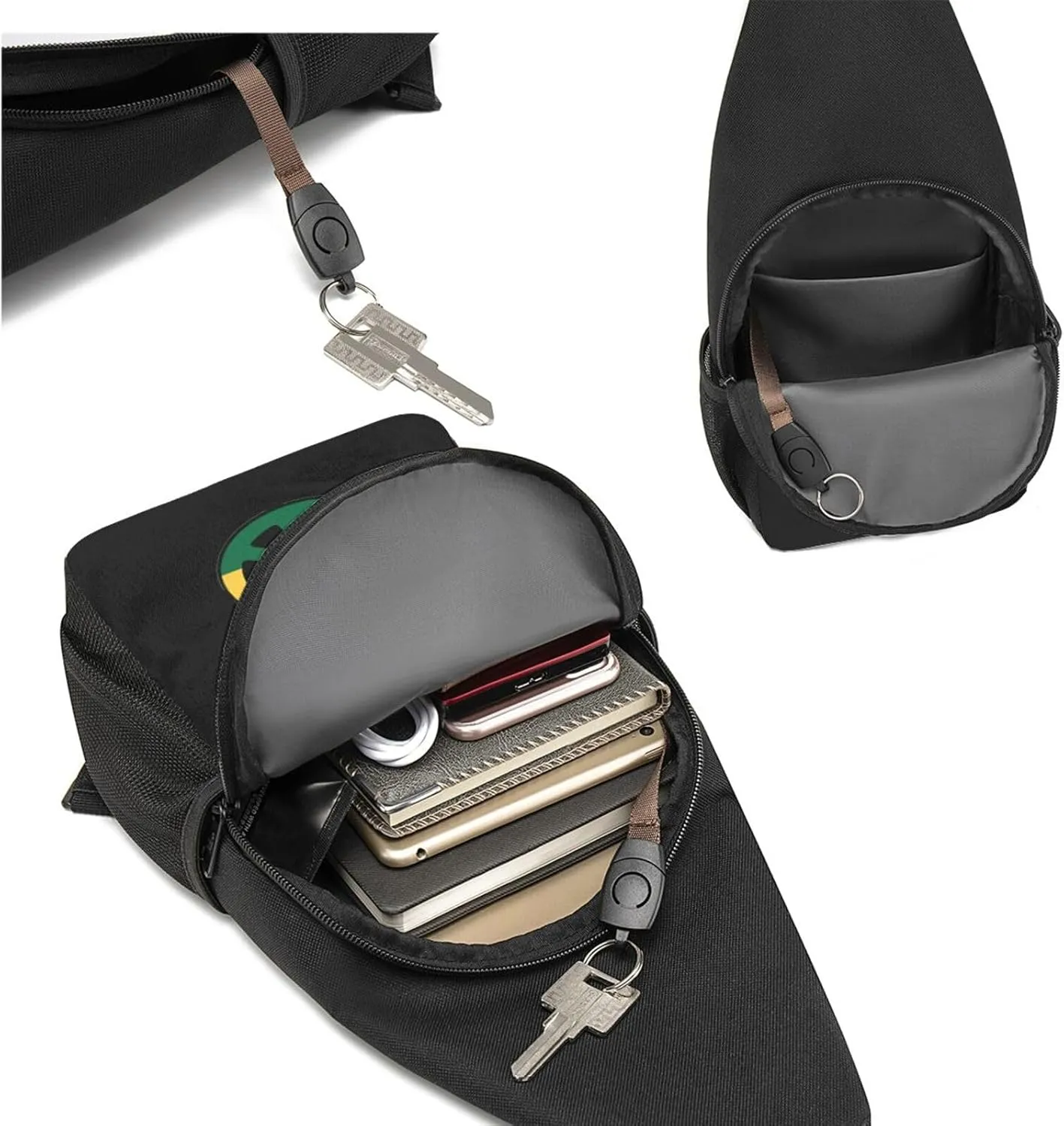 Rastafari Symbol Religion Lion Of Judah Unisex Chest Bag Lightweight Crossbody Shoulder Bag Travel Pocket