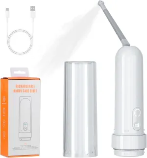 Rechargeable Portable Bidet for Travel 180ML, IPX7 Waterproof Electric Bidet Sprayer with 3 Spraying Modes for Personal Hygiene Cleaning, Soothing Postnatal Care, Perineal & Hemorrhoid Treatment