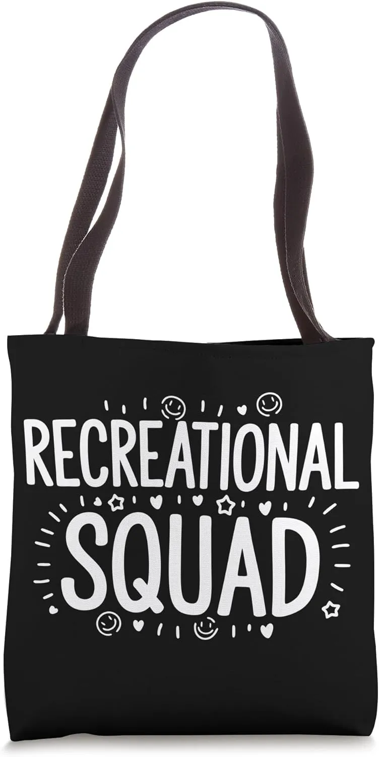 Recreational Therapist RT Squad Recreational Therapy Tote Bag
