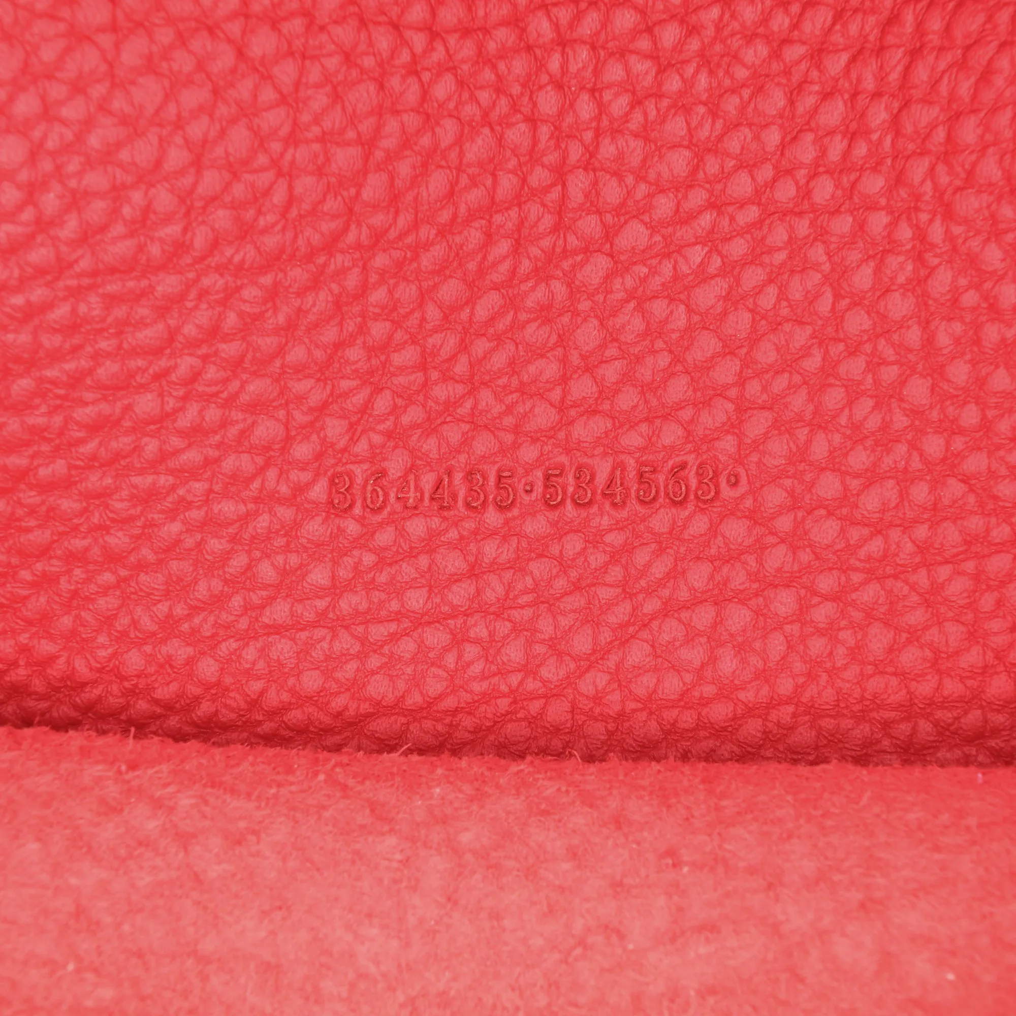 Red Gucci Leather Soft Jackie Convertible Crossbody