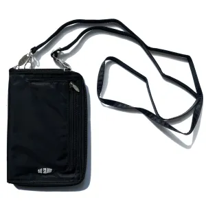 RFID Blocking Cambridge Crossbody Phone Wallet Black
