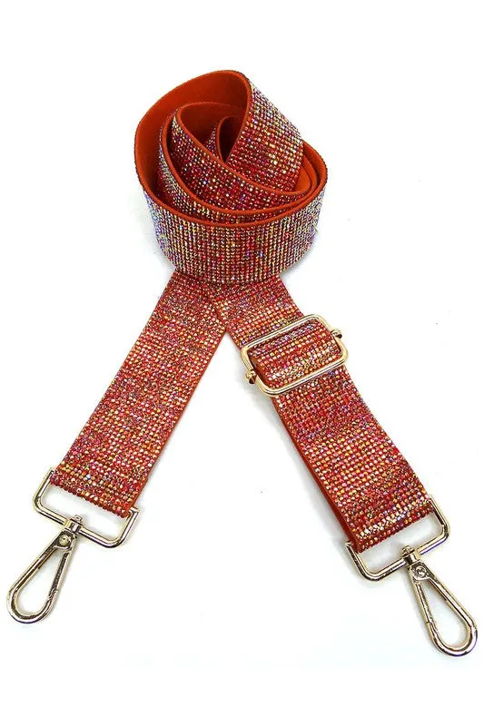 Rhinestone Crossbody Guitar Strap