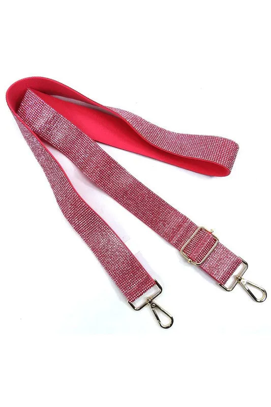 Rhinestone Crossbody Guitar Strap