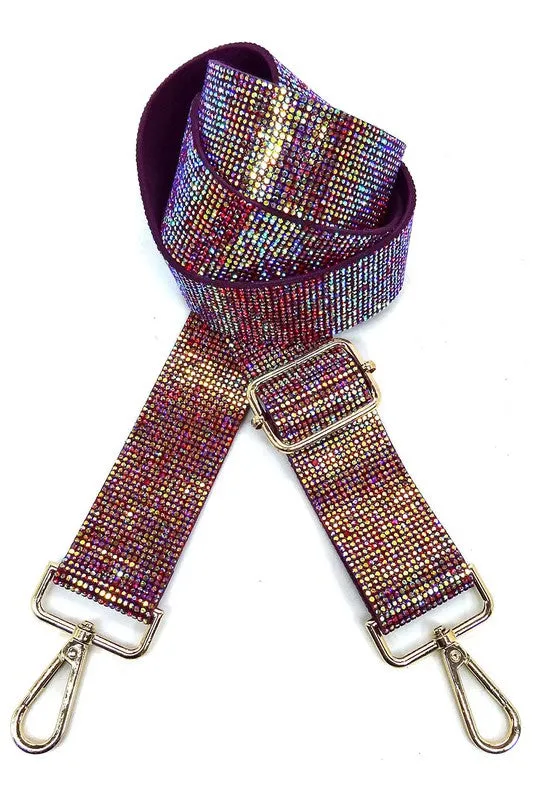 Rhinestone Crossbody Guitar Strap
