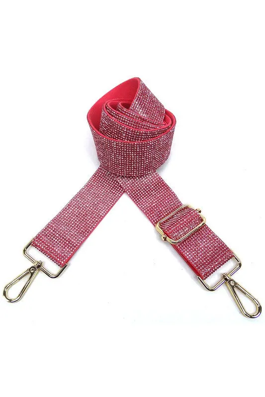 Rhinestone Crossbody Guitar Strap