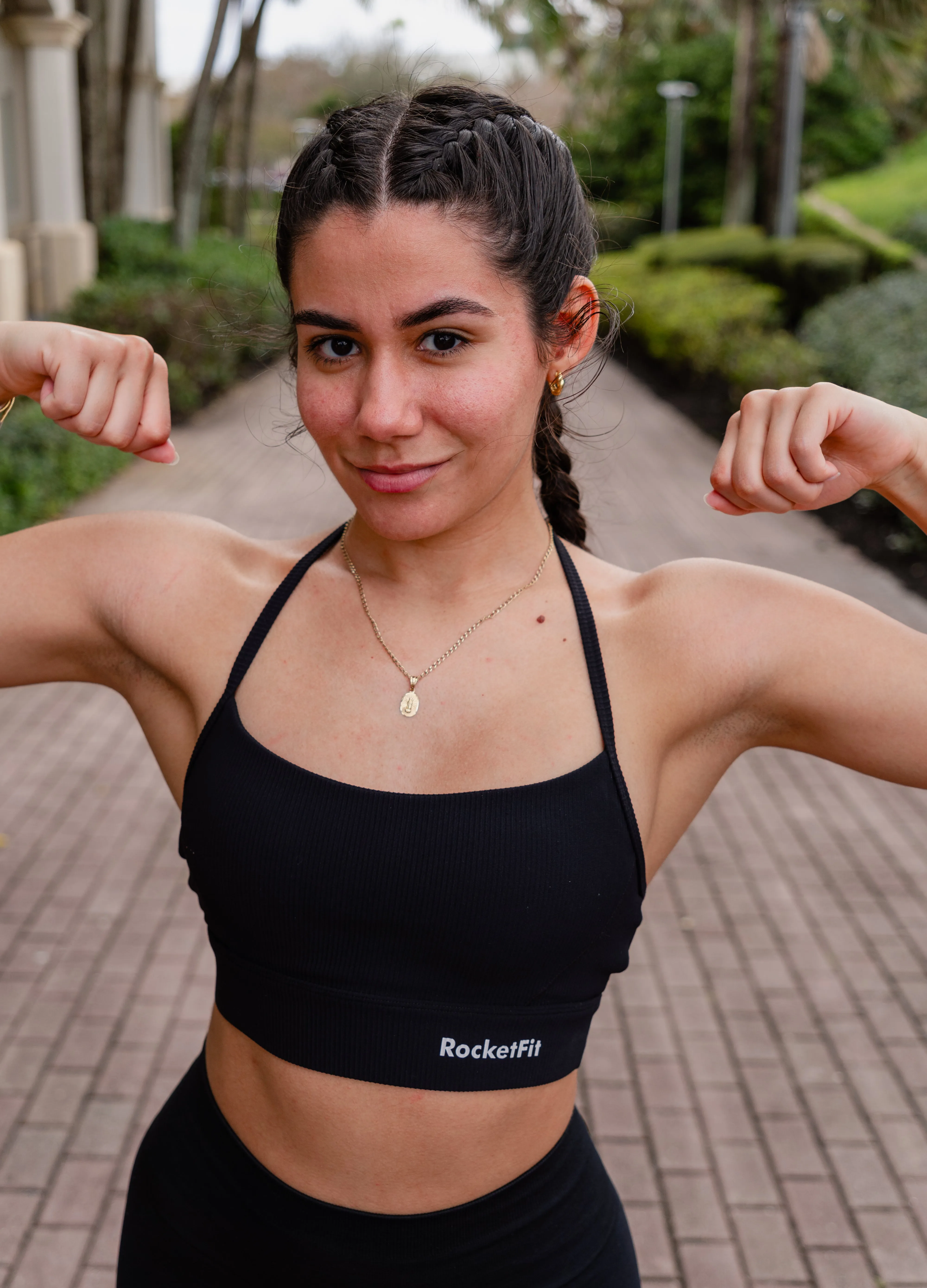 Ribbed Sports Bra