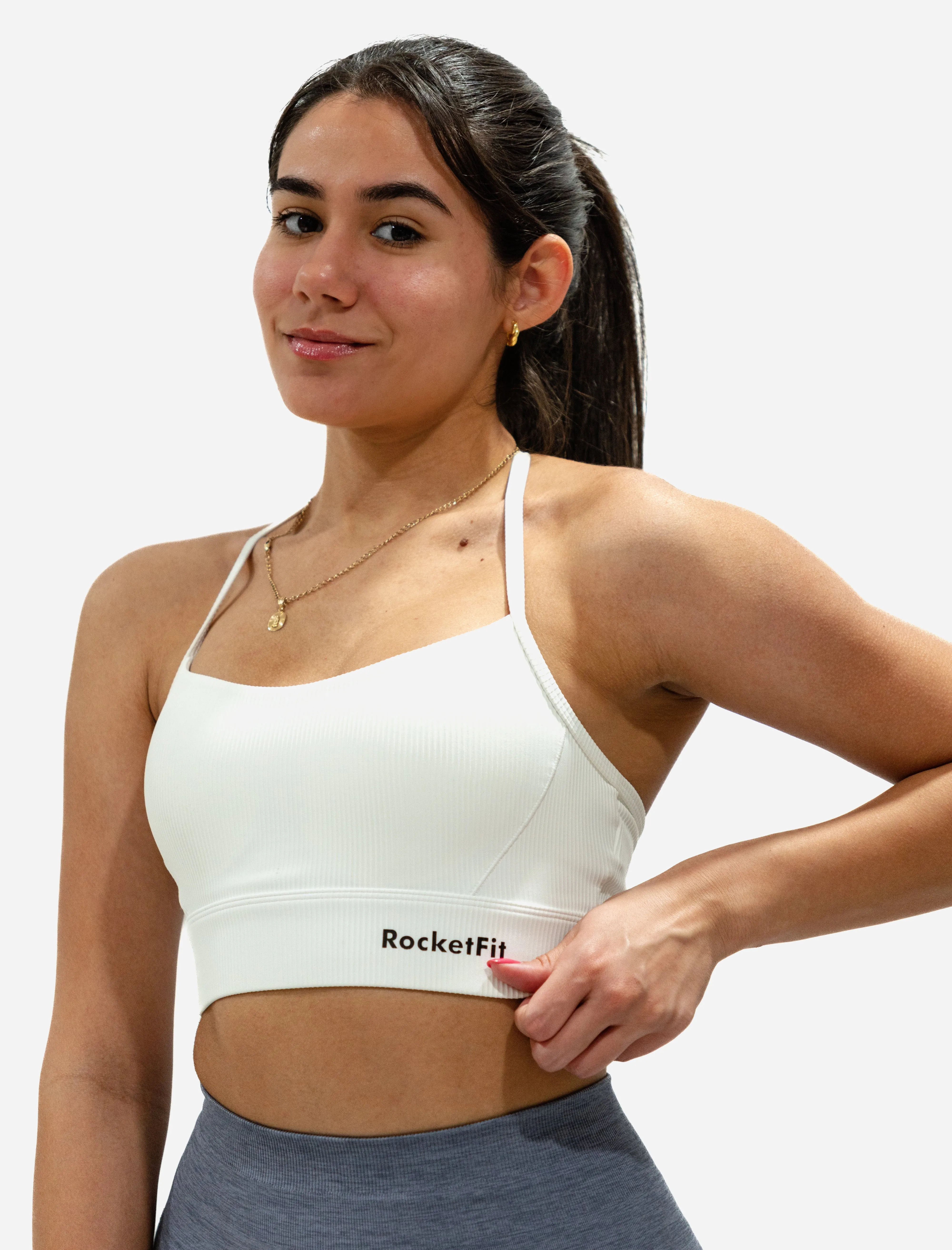 Ribbed Sports Bra