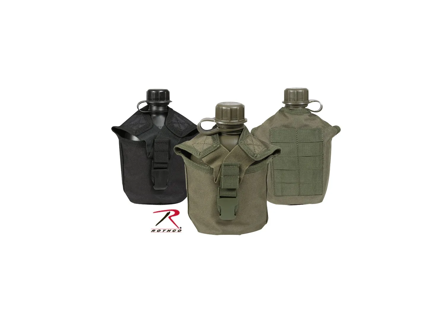 Rothco MOLLE Compatible 1 Quart Canteen Pouch / Cover