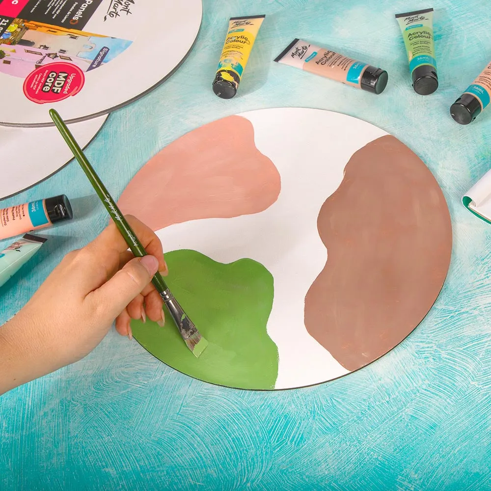 Round Canvas Panel Signature 30cm 2 Piece (11.8in)