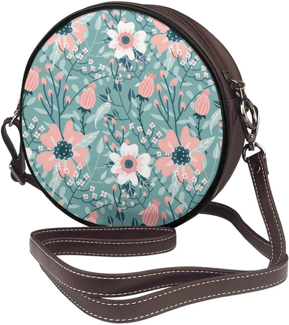Round Crossbody Bags for Women, Small Purse and Crossbody Handbags Purse Satchel