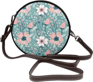 Round Crossbody Bags for Women, Small Purse and Crossbody Handbags Purse Satchel