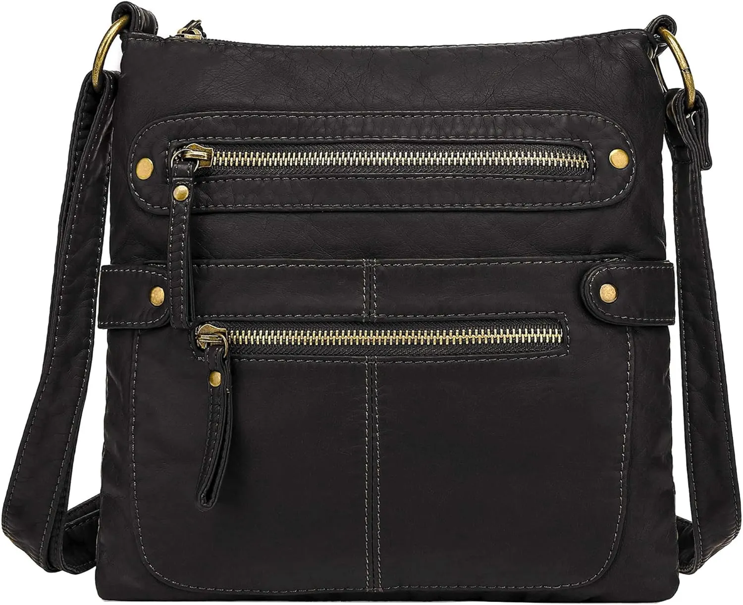 Scarleton Crossbody Bags for Women Travel Bag Purses and Handbags Multi Pocket Shoulder Bag Ultra Soft Faux Leather, H1693