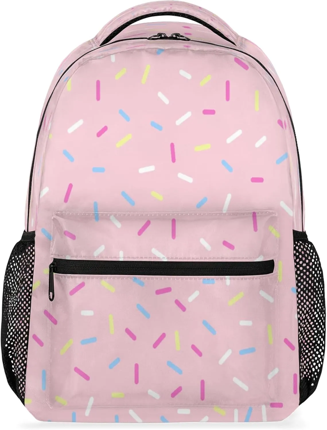 School Back Pack for Teen Boys Girls with Adjustable Shoulder Strap Waterproof Laptop Bag Large Capacity College Backpack for Students Travel Work Icecream