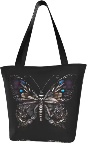 Science Butterfly Women's fashion shoulder bag, shopping handbag, suitable for weekend travel shopping shoulder bag messenger bag