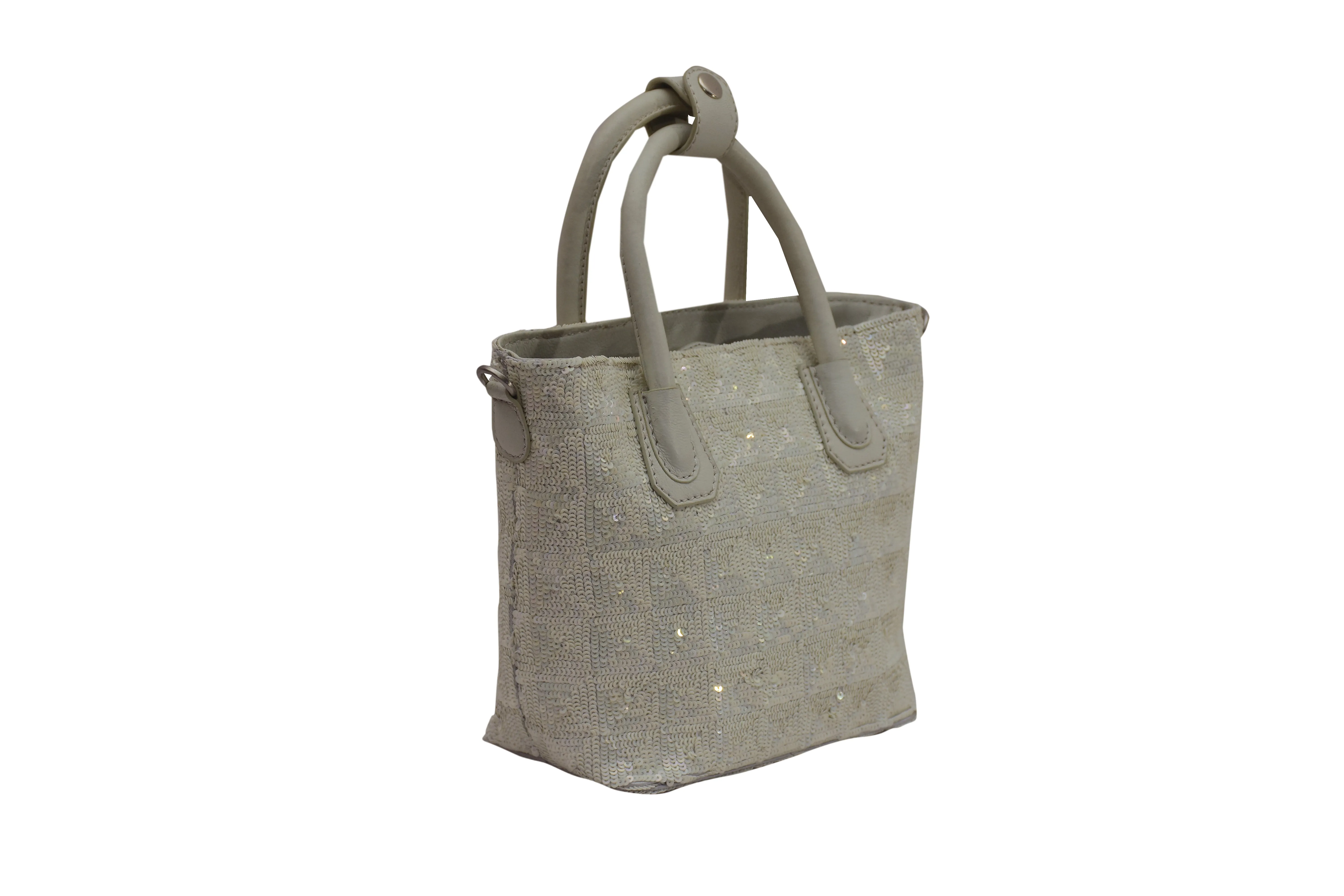 Sequinned Mini Tote