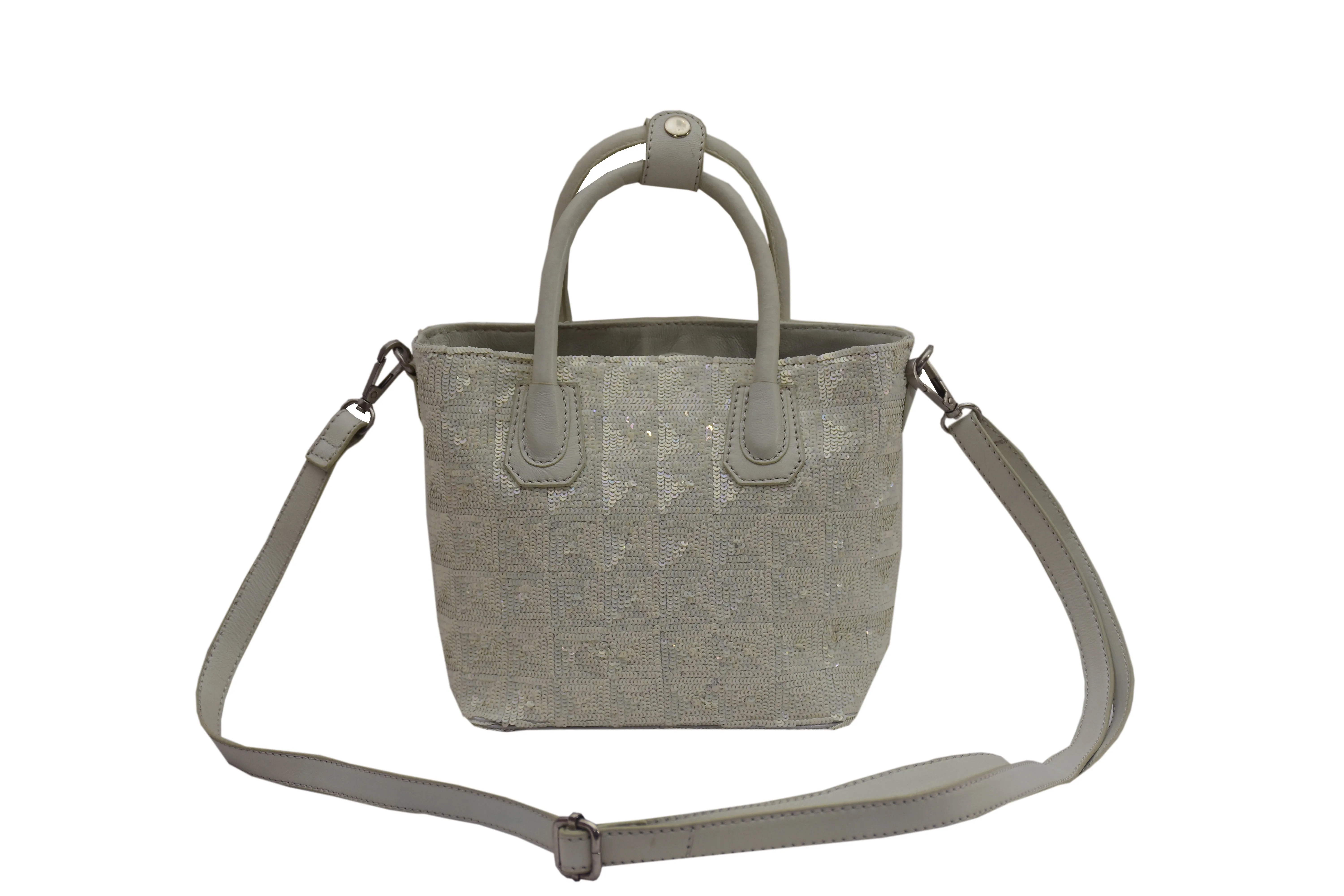 Sequinned Mini Tote