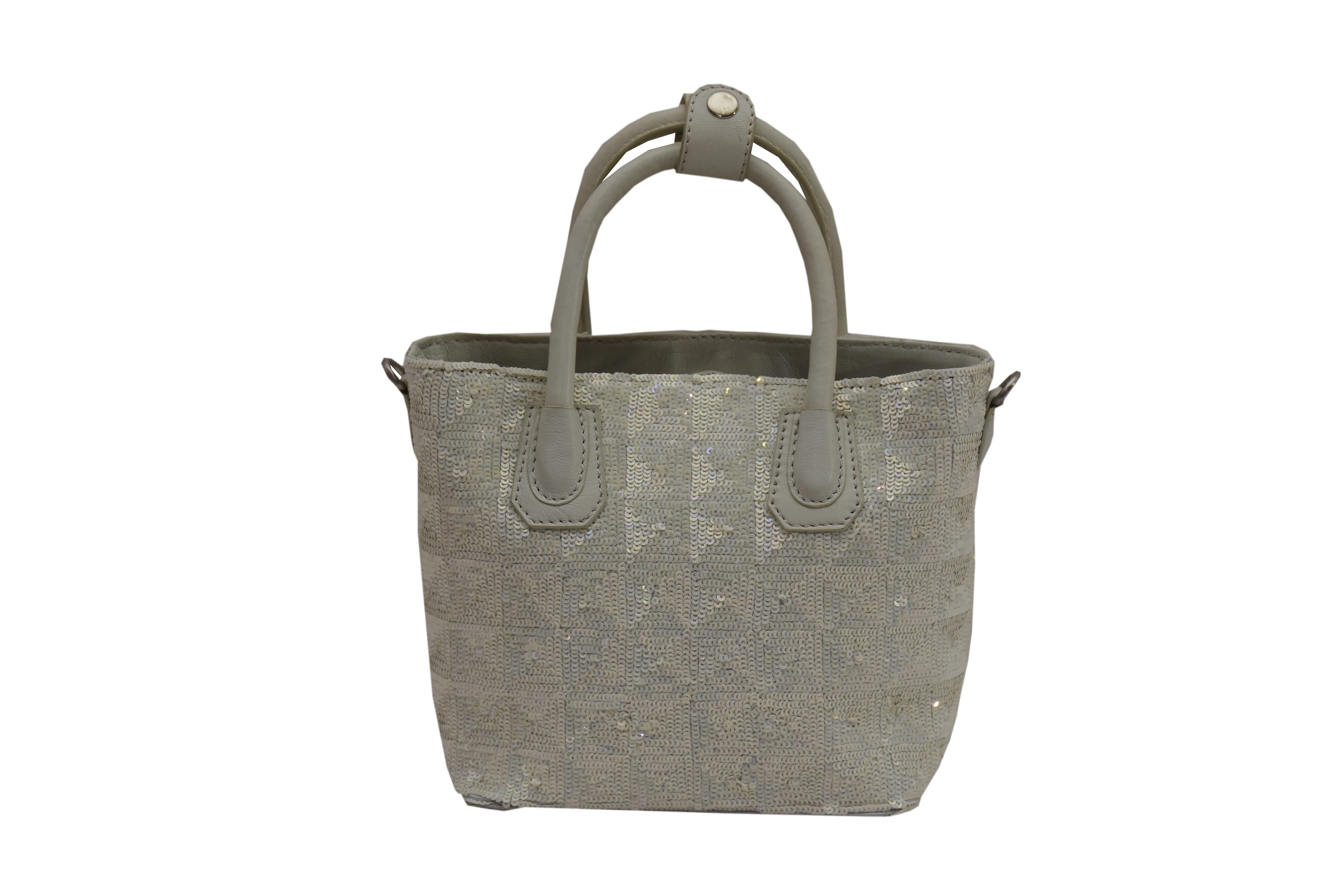 Sequinned Mini Tote