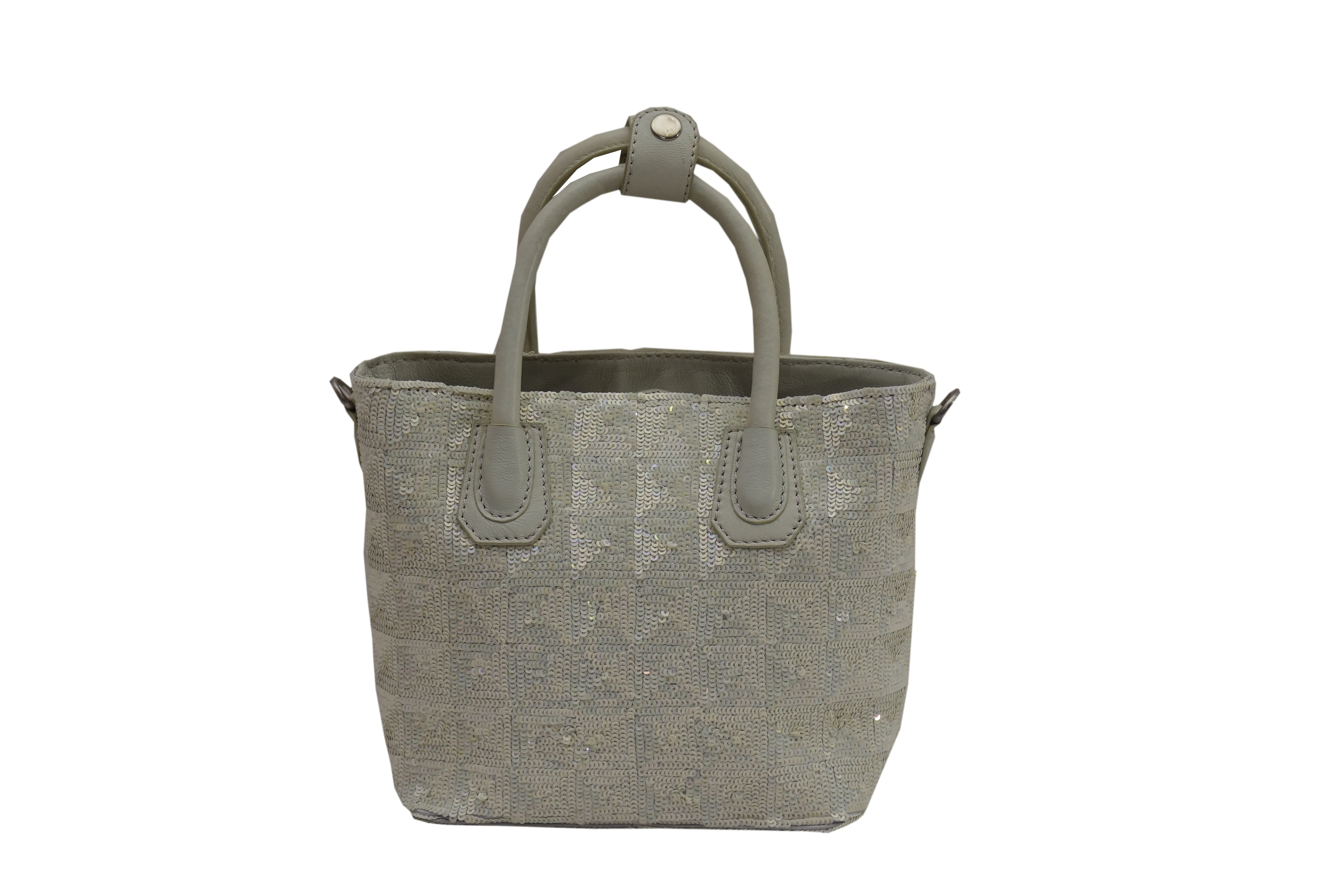 Sequinned Mini Tote