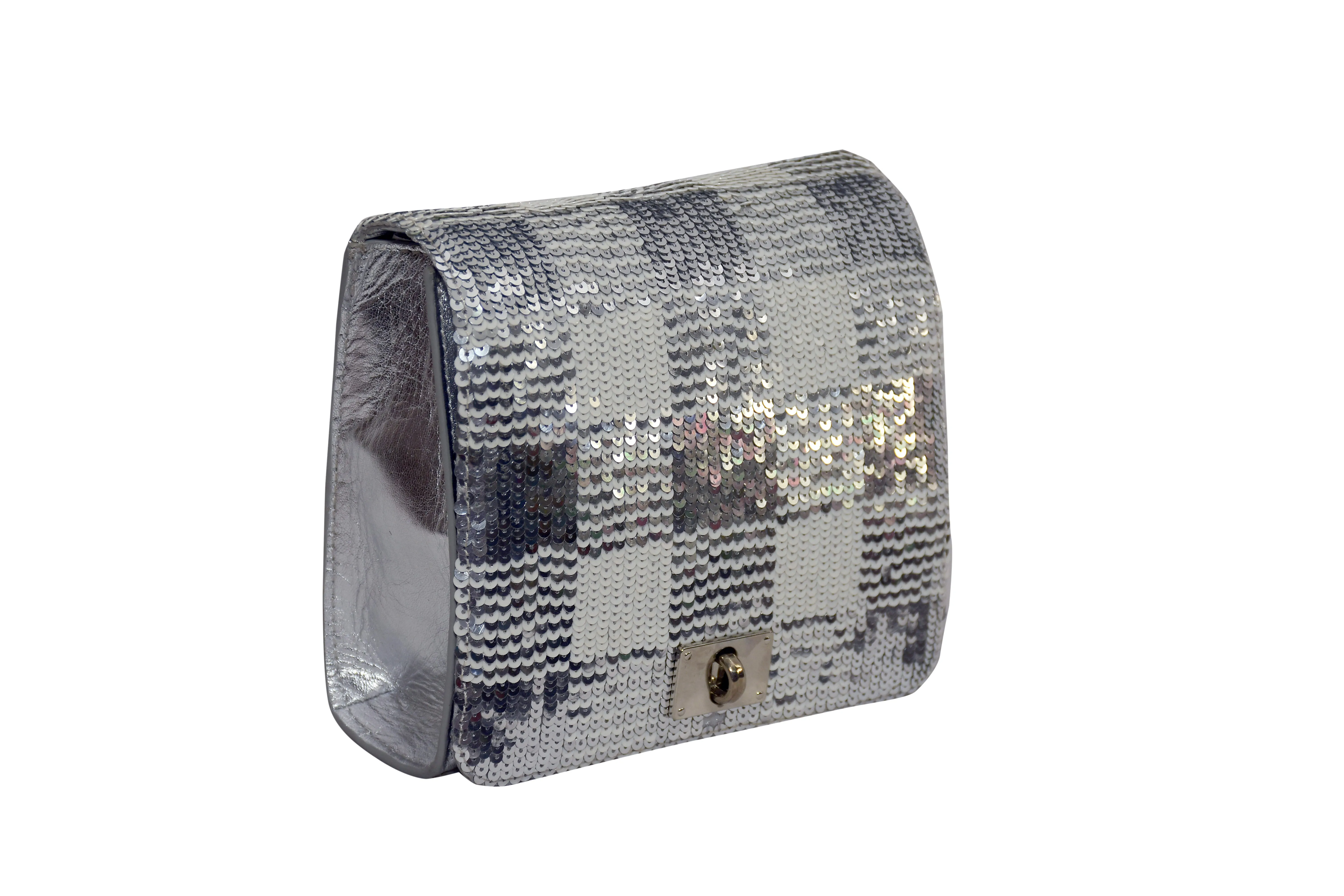 Sequinned Square Crossbody