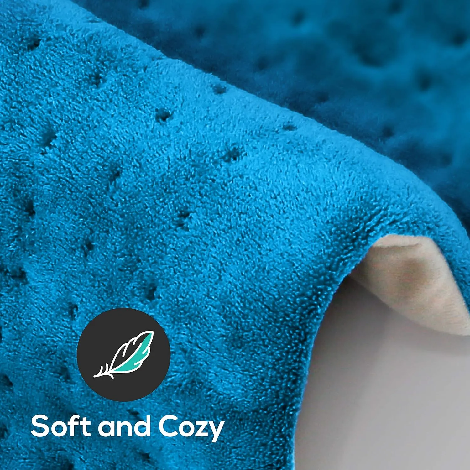 SereneLife Full Body Electric Heating Pad - 150° F Washable Large Warming Blanket Heat Pack Therapy Pad w/ Auto Shut Off for Back Neck Shoulder Foot Leg Muscle Pain Menstrual Period Cramps - SLHP34L.7
