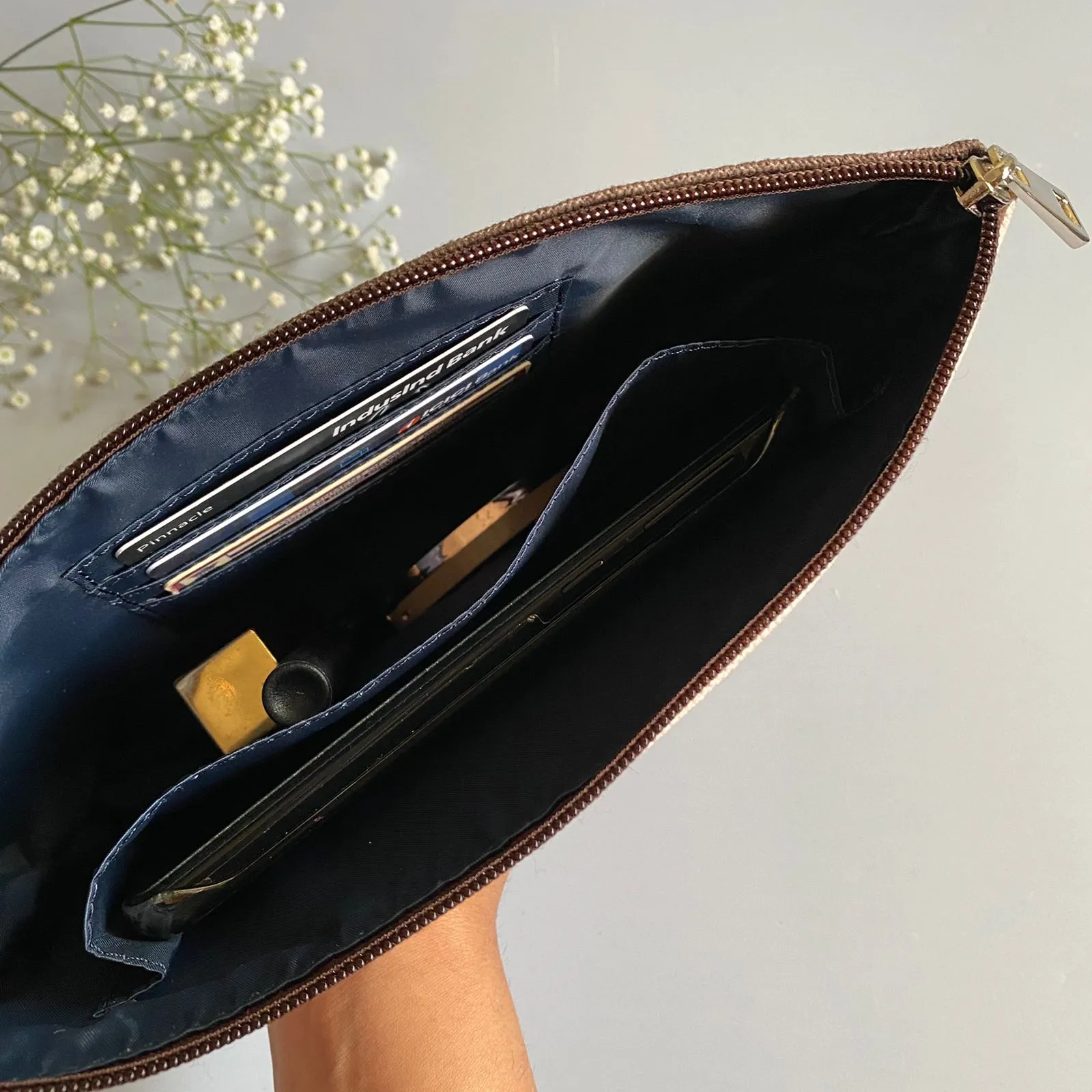 She Belived She Could - Printed Multi Purpose Canvas Pouch
