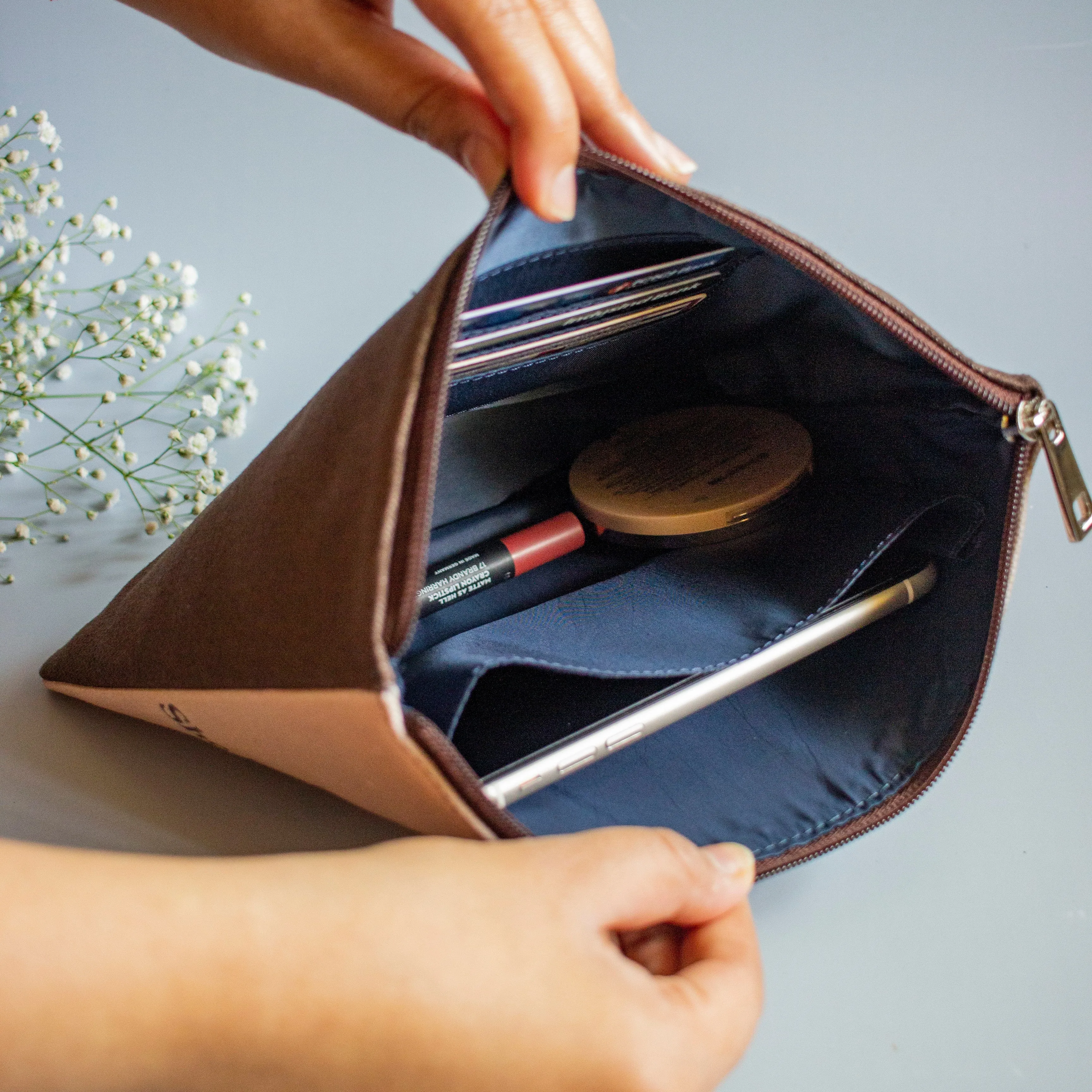 She Belived She Could - Printed Multi Purpose Canvas Pouch