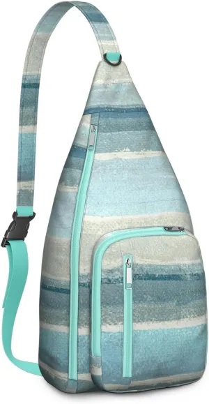 Shoulder Sling Crossbody Casual Chest Bag For Travel Sports Running,Backpack for Men & Women Lightweight Sports BagCrossbody Concealed Carry,Color Shoulder Bag Waterproof Chest Bag