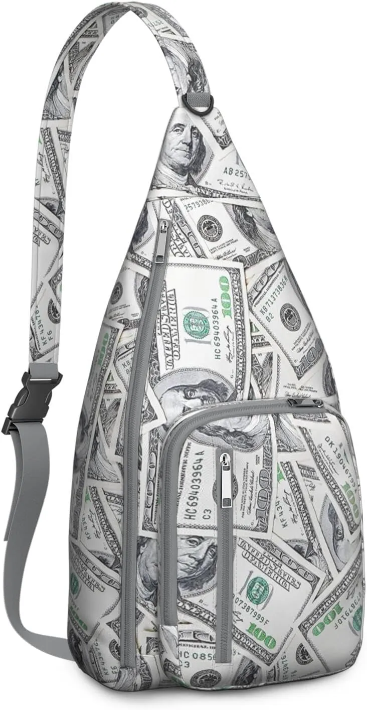 Shoulder Sling Crossbody Casual Chest Bag For Travel Sports Running,Backpack for Men & Women Lightweight Sports BagCrossbody Concealed Carry,Fashion Shoulder Bag Waterproof Chest Bag