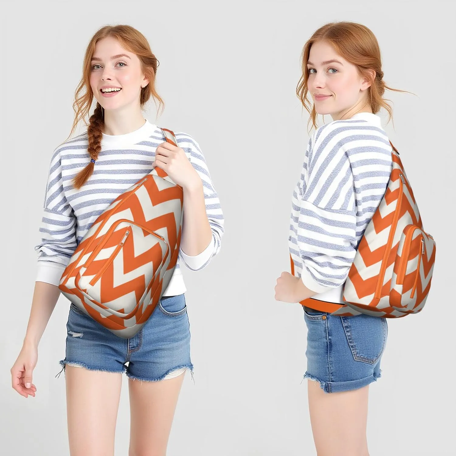 Shoulder Sling Crossbody Casual Chest Bag For Travel Sports Running,Backpack for Men & Women Lightweight Sports BagCrossbody Concealed Carry,Fashion Shoulder Bag Waterproof Chest Bag