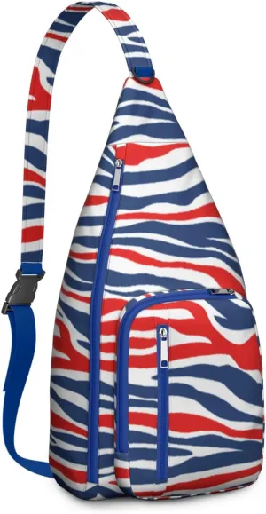 Shoulder Sling Crossbody Casual Chest Bag For Travel Sports Running,Backpack for Men & Women Lightweight Sports BagCrossbody Concealed Carry,Leopard Shoulder Bag Waterproof Chest Bag