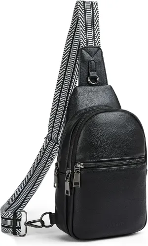 Shrrie Small Sling Bag for Women Fanny Pack Crossbody Bags for Women Trendy,Chest Bag for Women Men for Travel